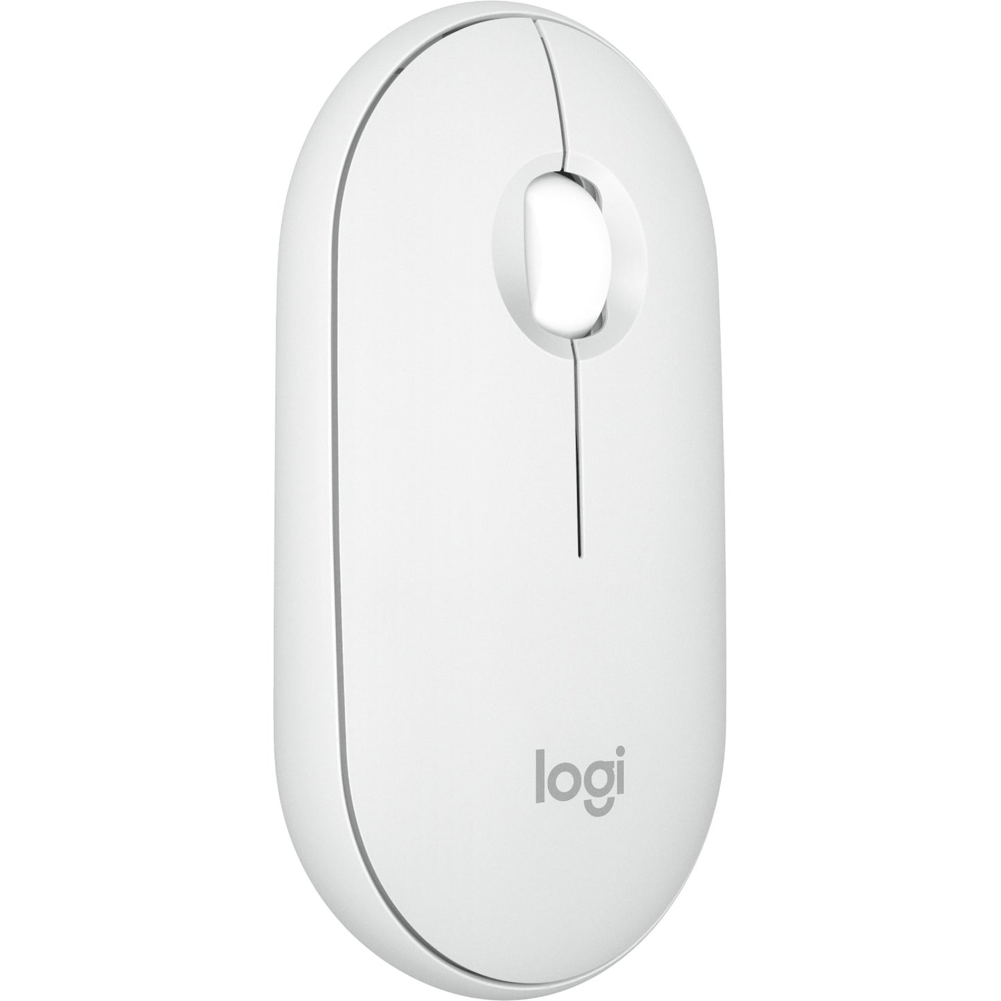 Logitech Pebble Mouse 2 M350s (weiss, Bluetooth, für Windows/macOS/iPadOS/Android/ChromeOS/Linux)