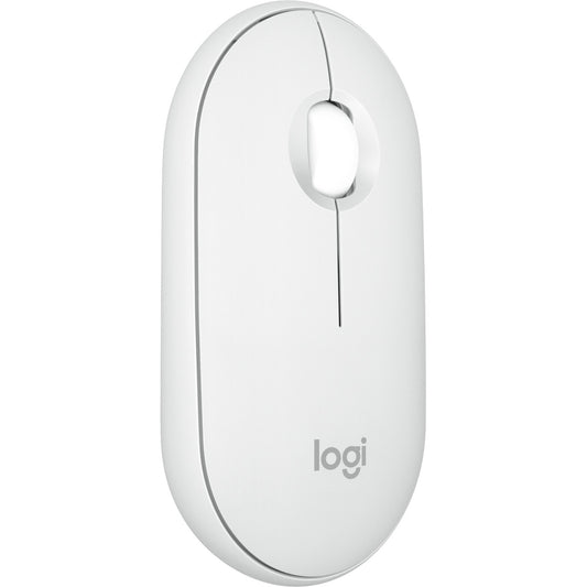 Logitech Pebble Mouse 2 M350s (weiss, Bluetooth, für Windows/macOS/iPadOS/Android/ChromeOS/Linux)