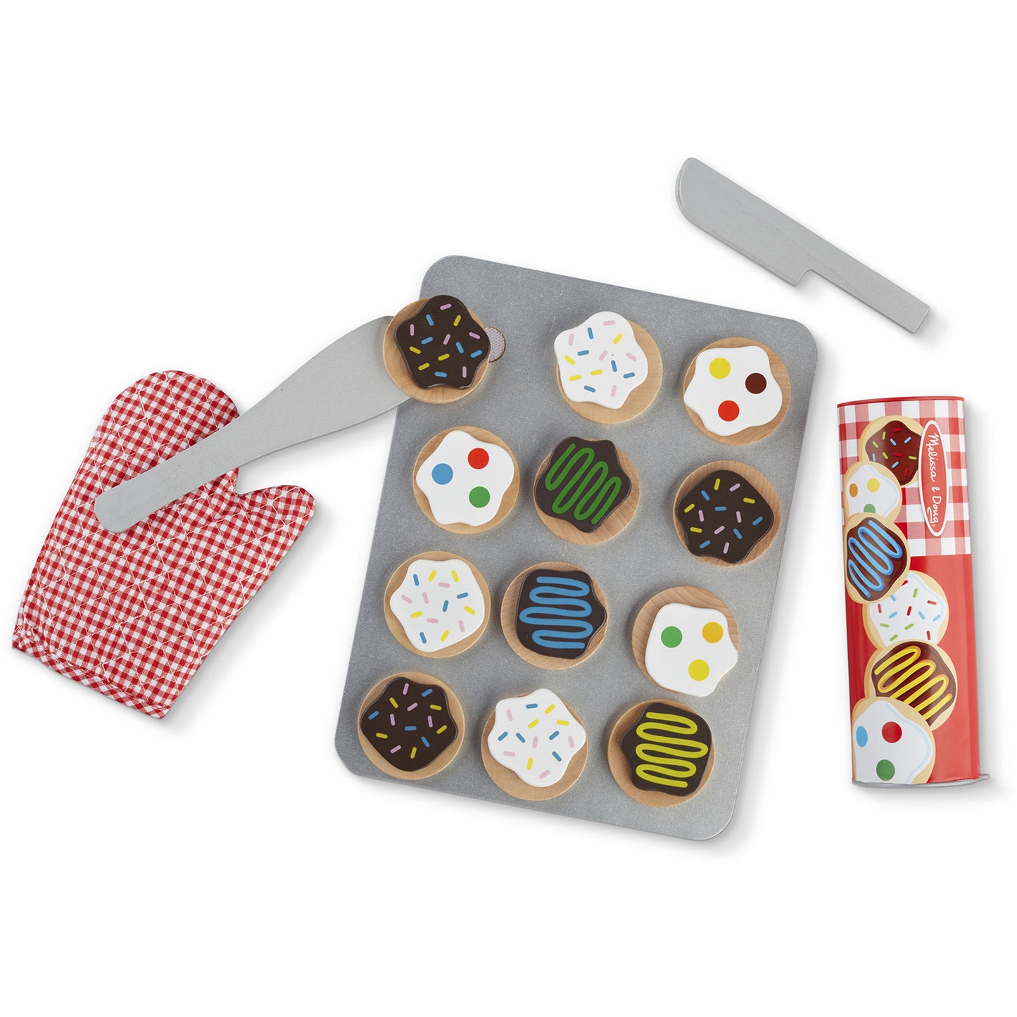 Melissa & Doug - Holz Cookie Set, Spielküche