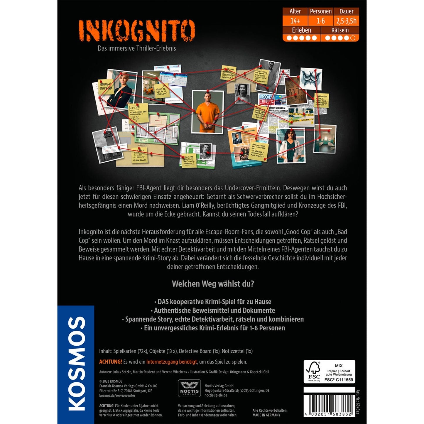 Kosmos Masters of Crime: Inkognito