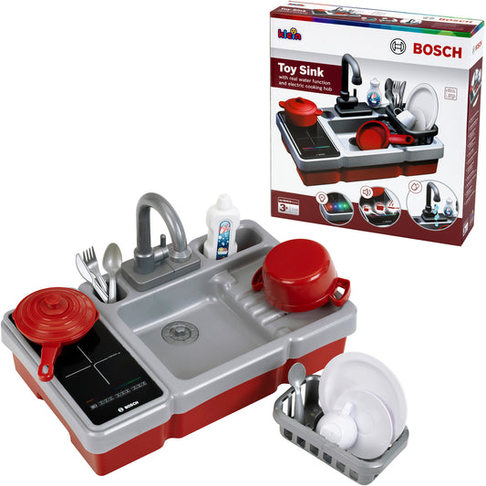 Bosch - Spüle mit Wasserfunktion und Kochfeld, Spielküche