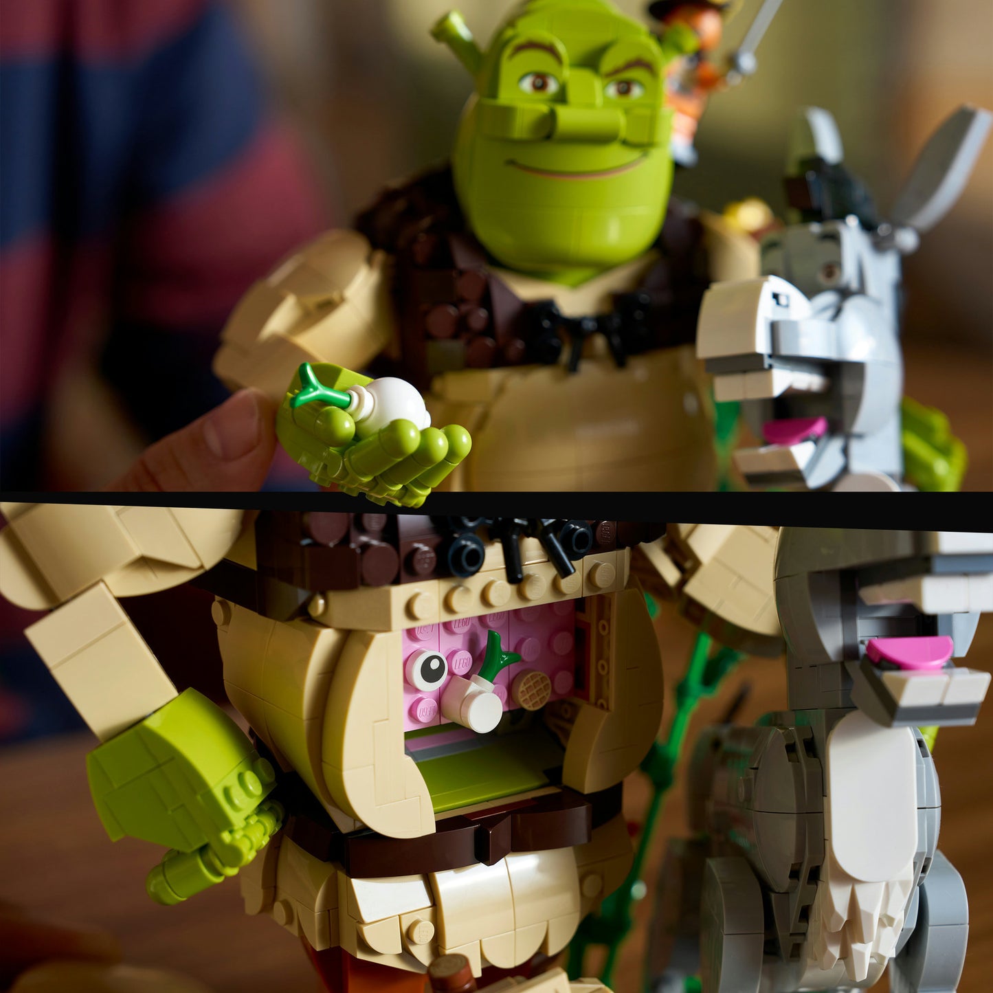 72423 Shrek, Esel und Der Gestiefelte Kater, Konstruktionsspielzeug
