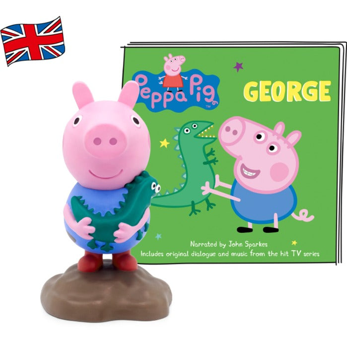 Tonies Peppa Pig - George Pig (Hörspiel mit Liedern, englische Sprachausgabe)