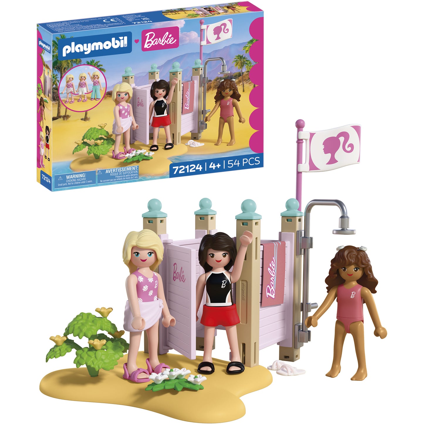 72124 Barbie Strandmode, Konstruktionsspielzeug