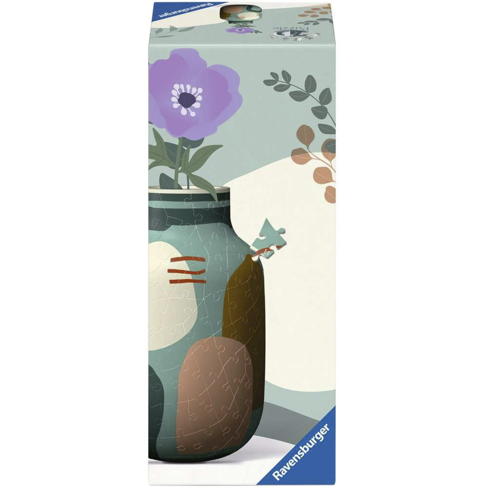 3D Puzzle Vase Organic Sage