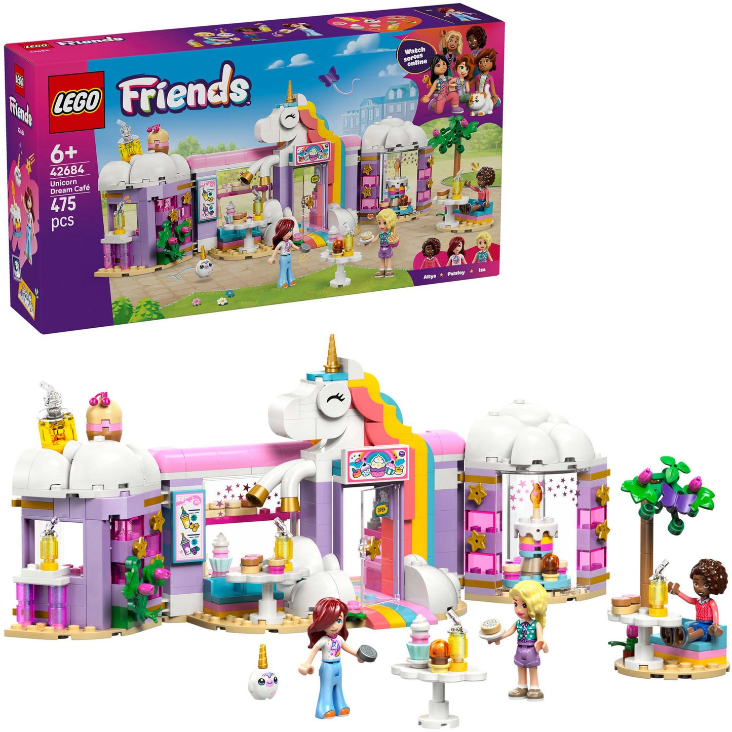42684 Friends Einhorn-Traumcafé, Konstruktionsspielzeug