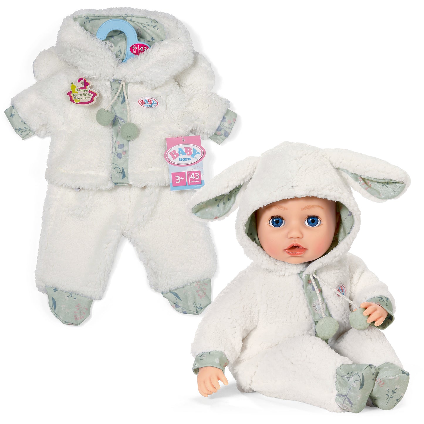 BABY born Schaf-Outfit 43cm, Puppenzubehör