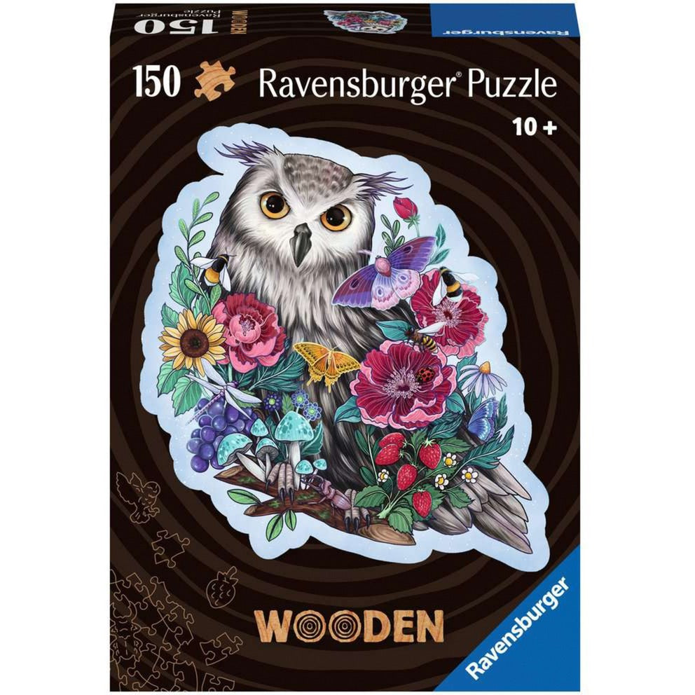 Ravensburger Wooden Puzzle Geheimnisvolle Eule (150 Teile)