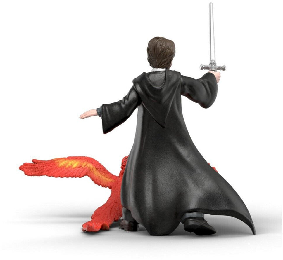Wizarding World Harry Potter Harry & Fawkes mit Schwert, Spielfigur