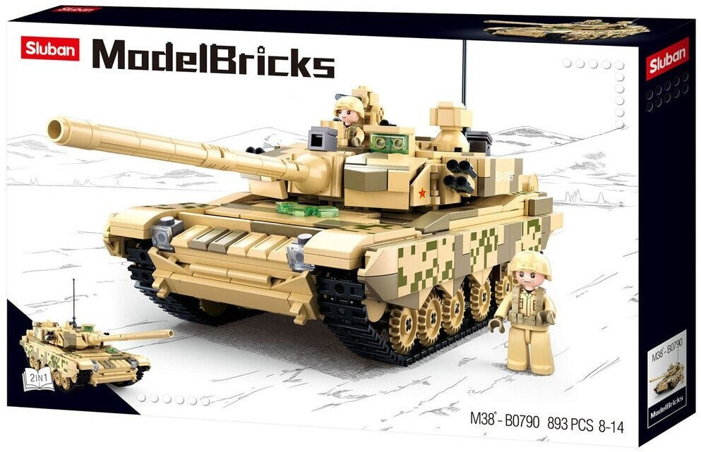 ModelBricks T-99A Hauptkampfpanzer, Konstruktionsspielzeug