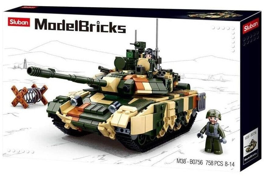 ModelBricks T90MS Kampfpanzer, Konstruktionsspielzeug