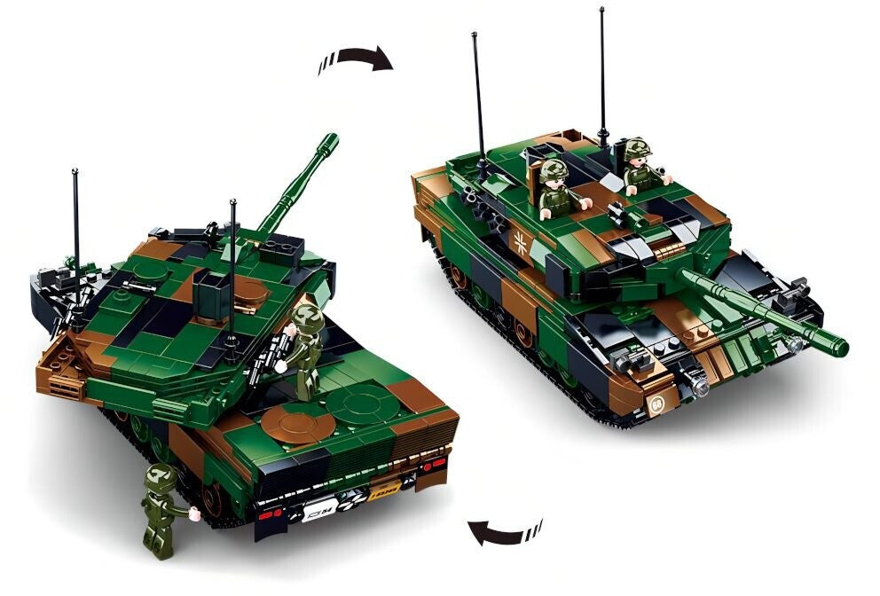 ModelBricks Leopard 2A5 Kampfpanzer, Konstruktionsspielzeug