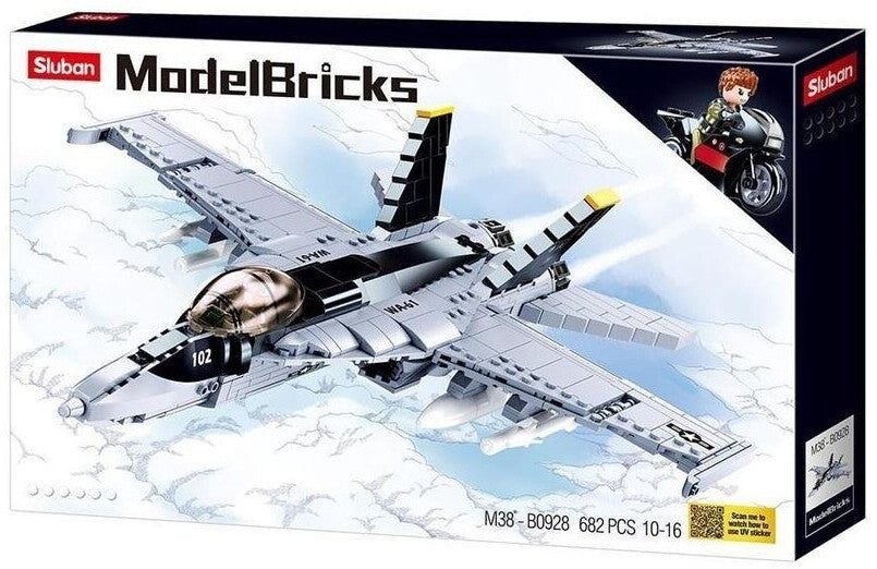 ModelBricks F/A-18E Super Bumblebee, Konstruktionsspielzeug