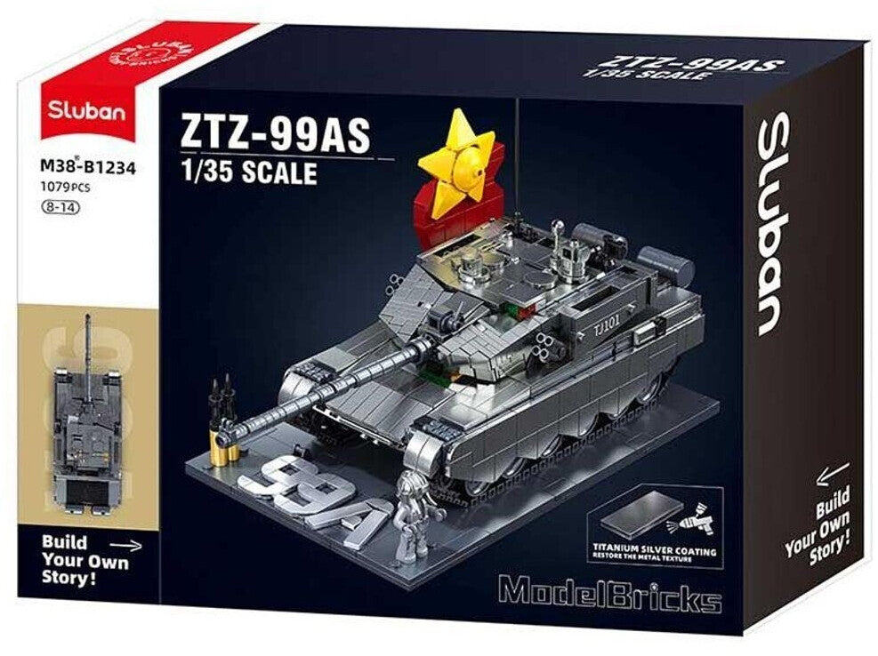 ModelBricks 99AS Hauptkampfpanzer, Konstruktionsspielzeug