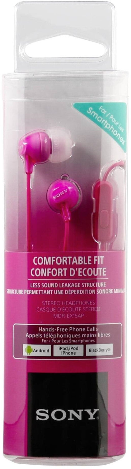 MDR-EX15APPI, Kopfhörer