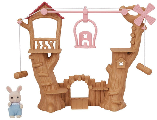 Sylvanian Families - Baby Seilbahn, Konstruktionsspielzeug