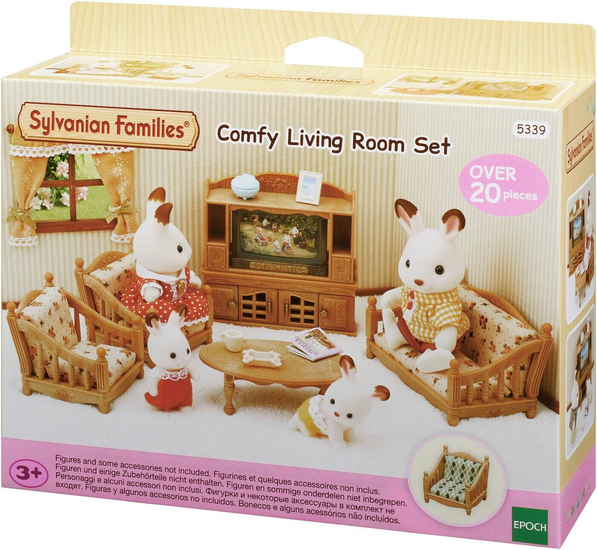 Sylvanian Families - Landhaus Wohnzimmer, Konstruktionsspielzeug