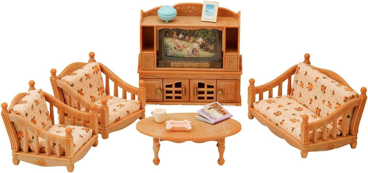Sylvanian Families - Landhaus Wohnzimmer, Konstruktionsspielzeug