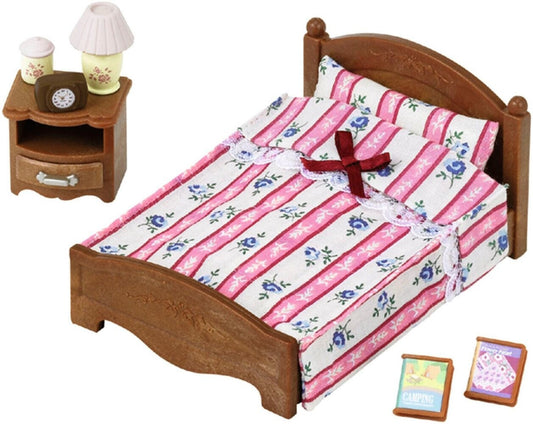 Sylvanian Families - Doppelbett, Konstruktionsspielzeug