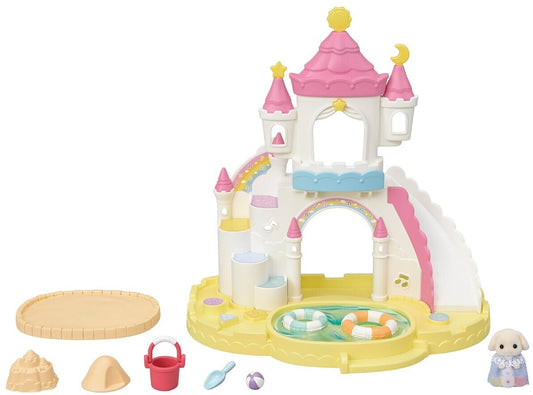 Sylvanian Families - Erlebniskindergarten Sandkasten und Pool mit Figur