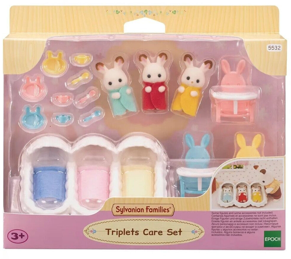 Sylvanian Families - Erstausstattung für Drillinge, Konstruktionsspielzeug