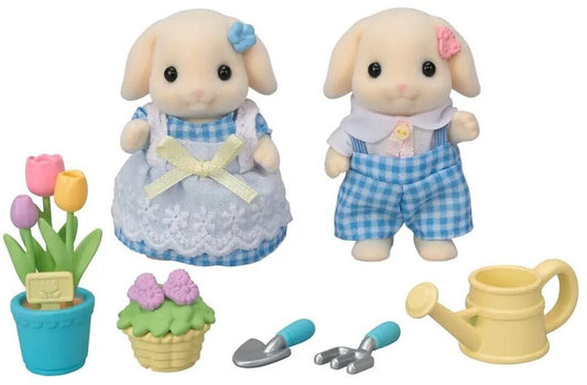 Sylvanian Families - Blumen und Garten Spielset mit Figuren, Konstruktionsspielzeug
