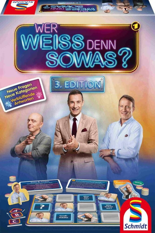 Wer weiss denn sowas? 3rd Edition, Quizspiel