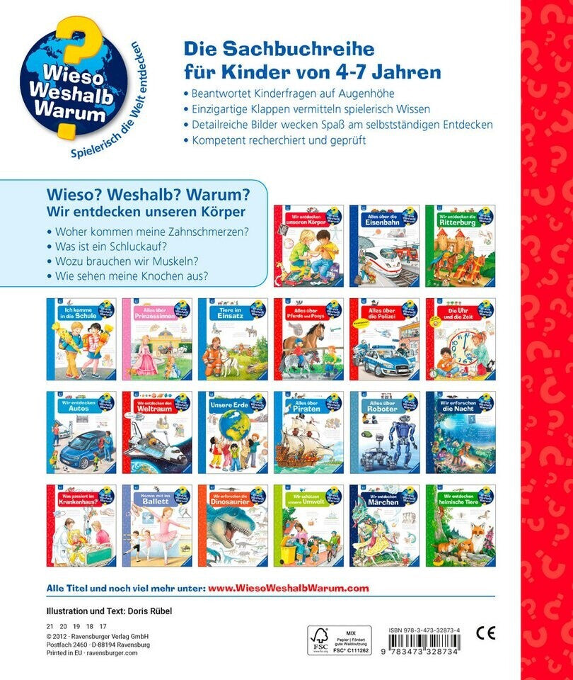 Wieso? Weshalb? Warum? Band 1: Wir entdecken unseren Körper, Buch