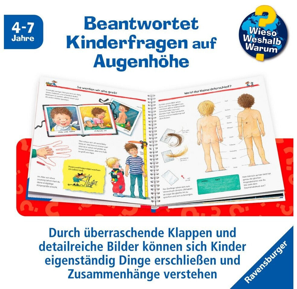 Wieso? Weshalb? Warum? Band 1: Wir entdecken unseren Körper, Buch
