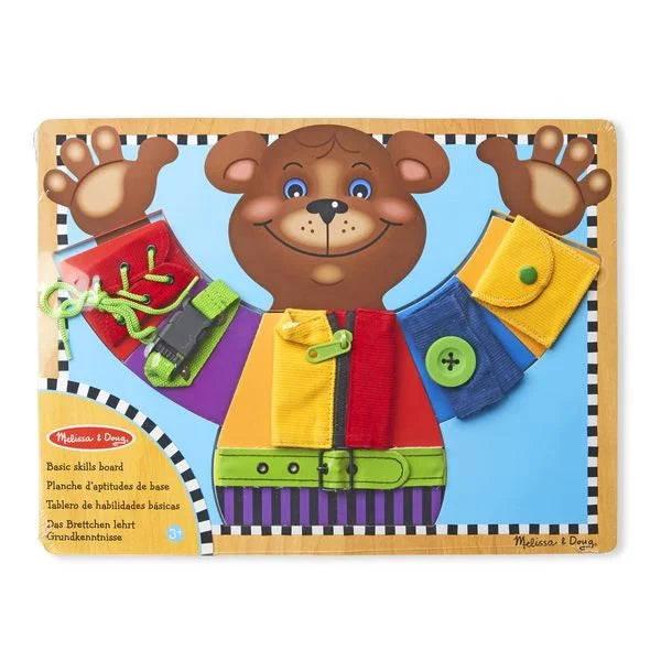 Melissa & Doug - Ich zieh mich an Tafel, Geschicklichkeitsspiel